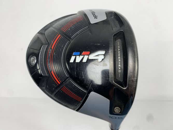 TaylorMade M4 Driver 10.5* Fujikura Atmos 5R Regular Graphite Mens RH