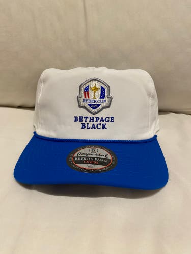 NEW RYDER CUP 2025 Bethpage Black SnapBack