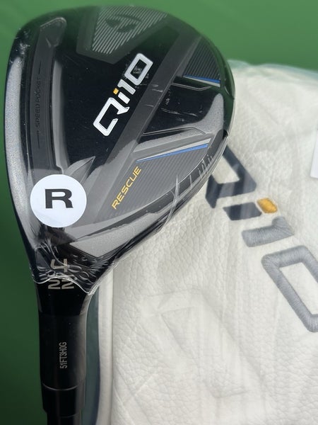 TaylorMade Qi10 Rescue 4-Hybrid 4H 22* LEFT Hand Regular Ventus TR Blue LH NEW!