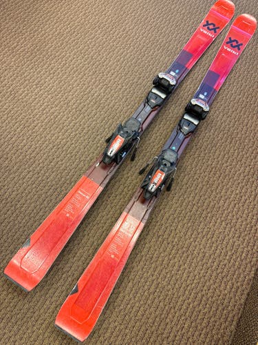 Volkl Deacon 80 167 cm All Mountain Skis With Bindings Max Din 13 (Used)