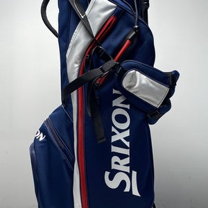 Srixon Z SRX Stand Bag Red White Navy Blue 4-Way Divide Dual Strap Golf Bag NEW
