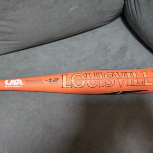 Louisville Slugger Atlas Alloy USABat Certified Bat (-12) 18 oz 30" (Used)