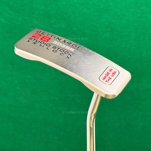 Bettinardi Studio Stock 28 Armlock Milled 39" SB Putter W/ Super Stroke