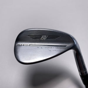 Titleist Vokey SM9 Tour Chrome Gap Wedge GW 50* 12 Bounce F-Grind Wedge Mens RH