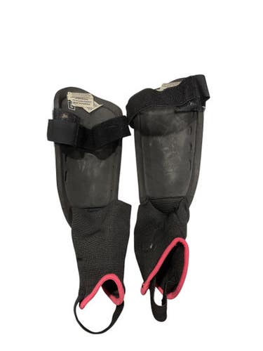 Used Soccer Shin Guards Youth White LG 11847-S000029481
