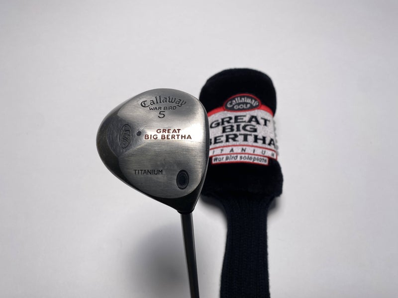 Callaway Big Bertha Warbird 5 Fairway Wood 18* BB UL Regular Graphite Mens RH HC