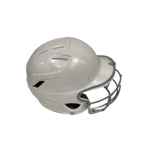 Used Adidas Batting Helmet w/Mask Grey SM 11847-S000030376