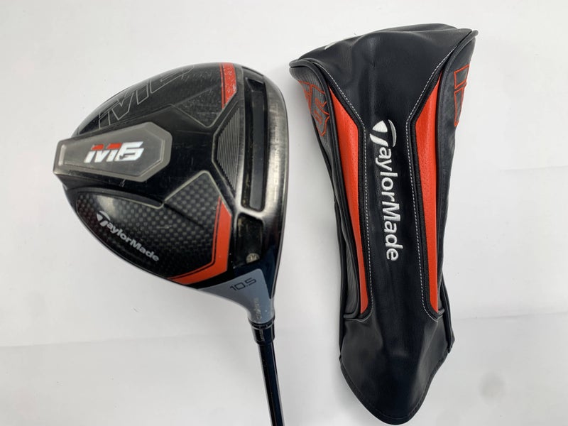 TaylorMade M6 Driver 10.5* Fujikura Atmos Red 5R Regular RH HC Midsize Grip