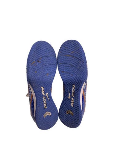 Used Nike Soccer Indoor Shoes Royal Blue Senior 7 11847-S000030018
