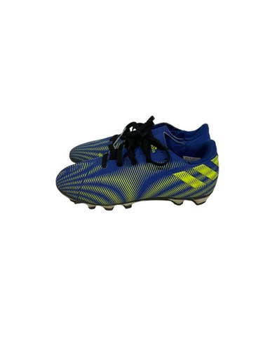 Used Adidas Soccer Indoor Shoes Black Youth 13.0 11847-S000030015