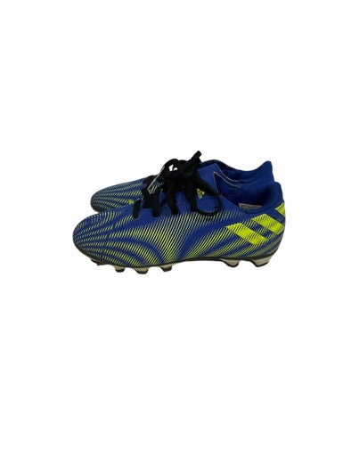 Used Adidas Soccer Indoor Shoes Black Youth 13.0 11847-S000030015