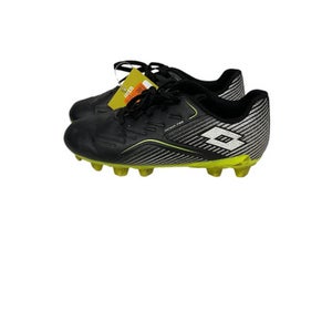 Used Lotto Soccer Cleats Black Junior 01.5 11847-S000030020
