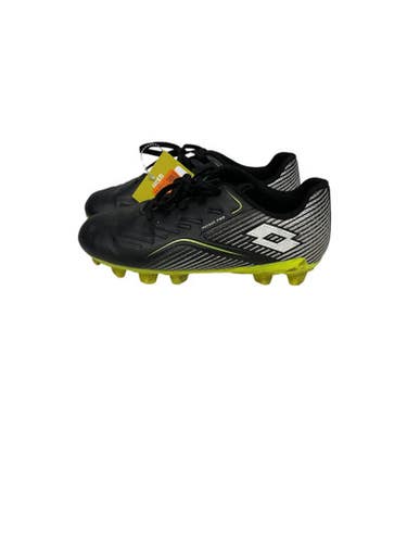 Used Lotto Soccer Cleats Black Junior 01.5 11847-S000030020