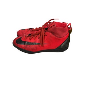 Used Nike Soccer Cleats Red Junior 03.5 11847-S000030028