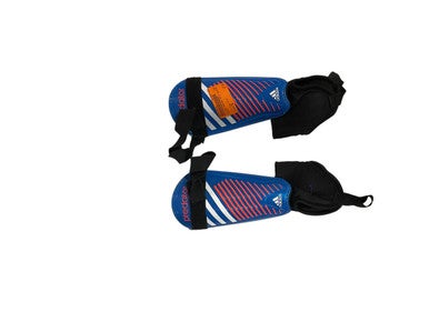 Used Adidas Soccer Shin Guards Youth Royal Blue MD 11847-S000030049