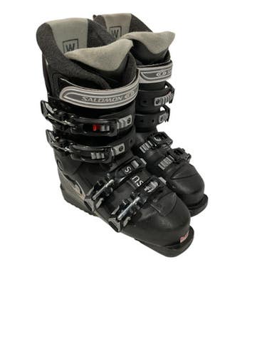 Used Salomon PERFORMA 4.0 Mens DH Ski Boot Black 245 MP - M06.5 - W07.5 11847-S000030188