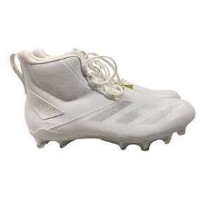Used Adidas Adult FB Cleats White Senior 13 11847-S000030199