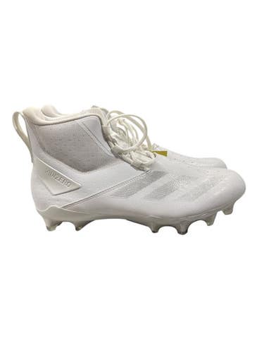 Used Adidas Adult FB Cleats White Senior 13 11847-S000030199