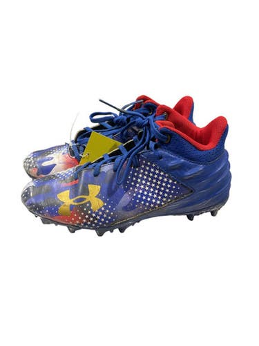 Used Under Armour BB/SB CLEATS BB/SB Cleats Royal Blue Junior 04 11847-S000030223