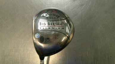 Used Callaway BIG BERTHA TIT Mens Driver LH 10.0 Degree 11868-S000066106