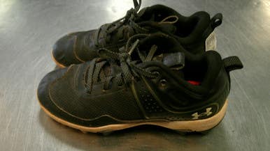 Used Under Armour CLEAT BB/SB Cleats Black Junior 02 11868-S000066109