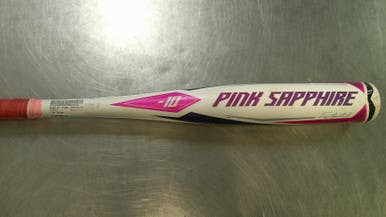 Used Easton PINK SAPPHIRE BB/SB Fastpitch Bat 27" 11868-S000066121