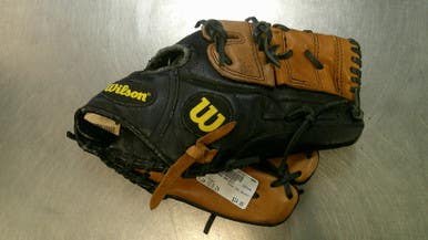 Used Wilson MLB BB/SB Glove RH Throw Brown 11" 11868-S000066127