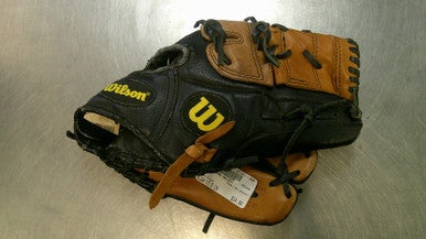 Used Wilson MLB BB/SB Glove RH Throw Brown 11" 11868-S000066127