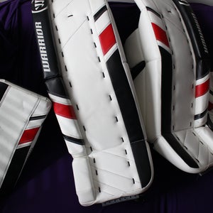 Red Used Senior 32" Warrior Regular Ritual G3 Senior Goalie Full Set