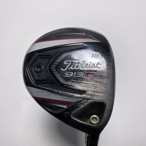 Titleist 913 F 3 Fairway Wood 15* Bassara 55 Hi Regular Graphite Mens RH