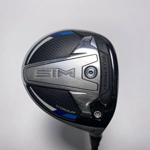 TaylorMade SIM Ti Rocket 3 Fairway Wood 14* HZRDUS RDX Smoke 6.0 Black Stiff RH