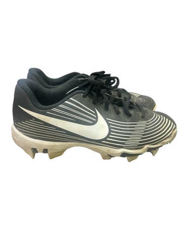 Used Nike AO7938-001 BB/SB Cleats Black And White Junior 03 11862-S000091442