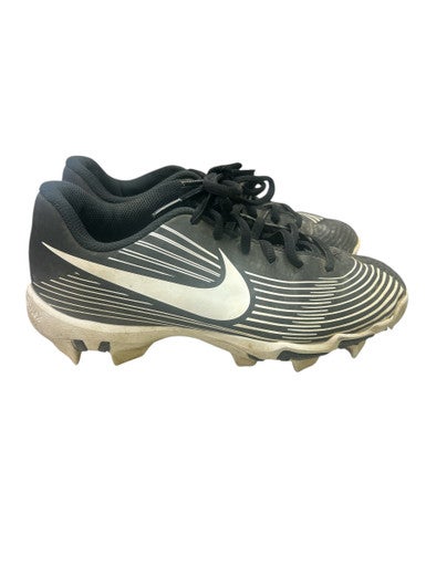 Used Nike AO7938-001 BB/SB Cleats Black And White Junior 03 11862-S000091442