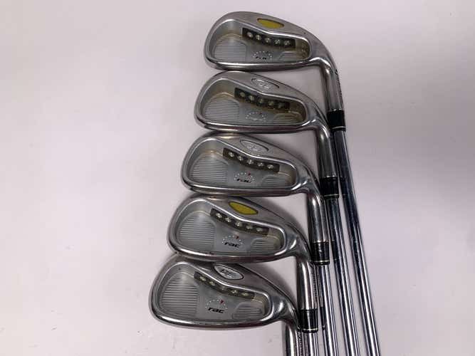 TaylorMade Rac OS Iron Set 4-9 Light Metal Stiff Steel Mens RH - No 5