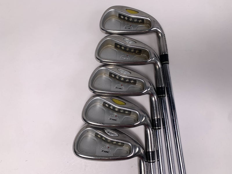 TaylorMade Rac OS Iron Set 4-9 Light Metal Stiff Steel Mens RH - No 5