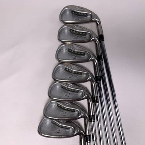 TaylorMade Rac OS Iron Set 4-PW T-Step Ultralite Regular Steel Mens RH