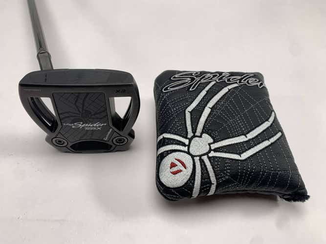 TaylorMade My Spider Tour X Slant Neck Black Putter 37" SuperStroke Claw 2.0 LH