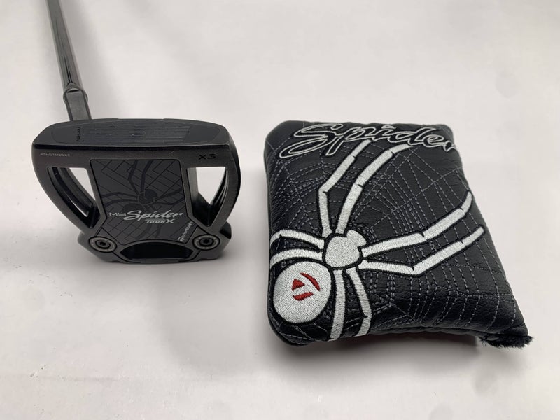 TaylorMade My Spider Tour X Slant Neck Black Putter 37" SuperStroke Claw 2.0 LH