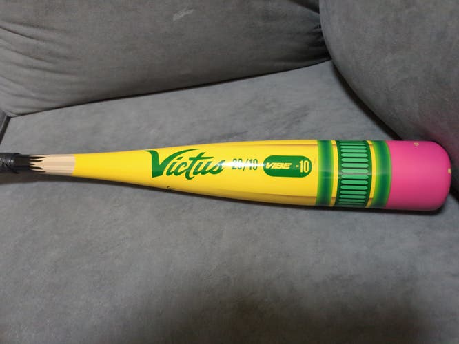 Victus Pencil Vibe Alloy USSSA Certified Bat (-10) 19 oz 29" (Used)