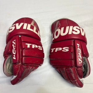 Louisville TPS hockey gloves 14” Red