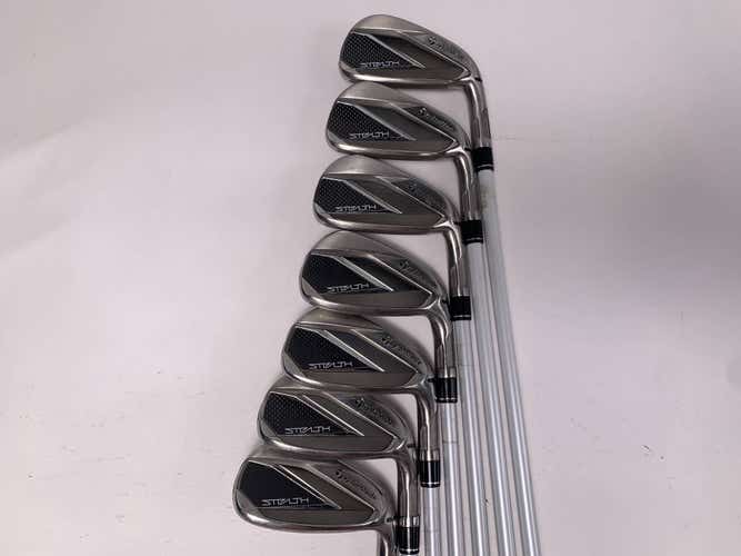TaylorMade Stealth Iron Set 5-GW Aldila Ascent 45g Ladies Graphite Womens RH