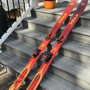 Voile 183 cm Alpine Touring Skis w/ G3 ion bindings, plus skins (Used)