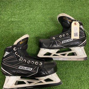 Junior Bauer Vapor X2.7 Hockey Goalie Skates Regular Width Pro Stock Size 3 (Used)
