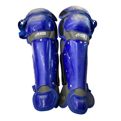 Used AD STARR SHINGUARDS Catchers Leg Guards Royal Blue Junior 11760-S000082866