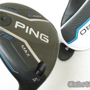 PING G440 Max Fairway 17° 4 Wood Alta CB 65 Blue Stiff Flex +Cover .. MINT