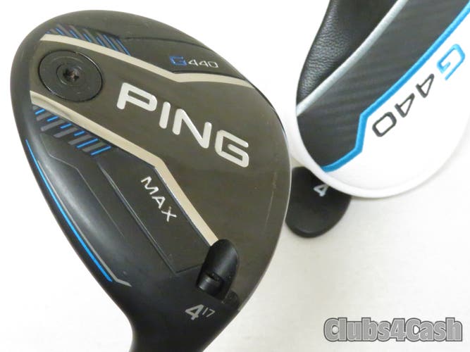 PING G440 Max Fairway 17 4 Wood Alta CB 65 Blue Stiff Flex +Cover .. MINT