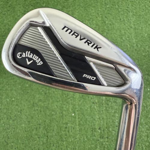 Callaway Mavrik Pro 8 Iron Steel True Temper Elevate 105g Stiff Flex +1/2 Long