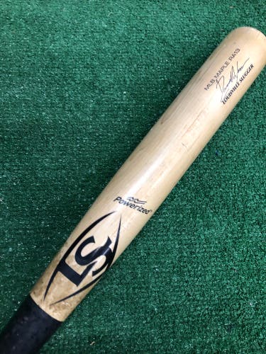 2020 Louisville Slugger MLB Prime RA13 Ronald Acuna Game Model Maple Bat Maple 30 oz 33" (Used)