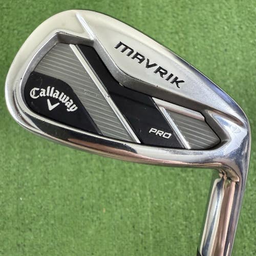 Callaway Mavrik Pro 9 Iron Steel True Temper Elevate 105g Stiff Flex +1/2 Long