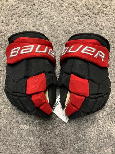 Bauer Supreme UltraSonic Pro Stock Hockey Gloves 13” Buckeyes